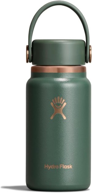 Hydro Flask Micro Bottle - Insulated Mini Leak Proof Flask for Purse or Pocket in 6.7 Oz Harbor Blue